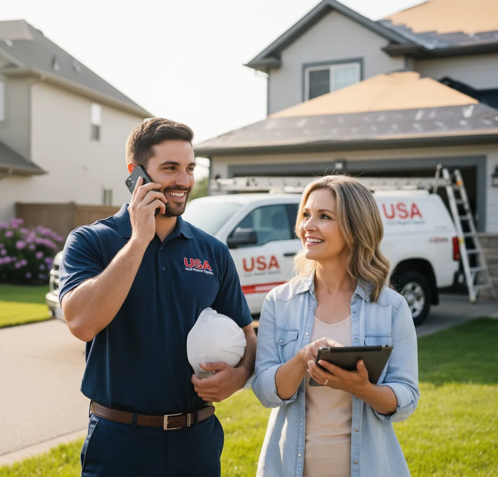 USA Roof Repair Experts customer support in Pescadero